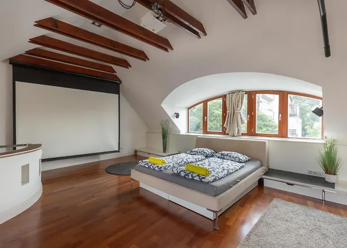 Penthouse With Free Parking And Free Bikes, Wellness 8 Min Walk